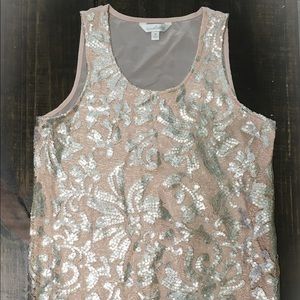 ❤️ Charming Charlie Sequin Tank